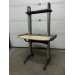 Light Duty Workstation Student Desk w Overhead Shelf